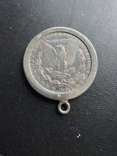 1921 morgan silver dollar pendant picture