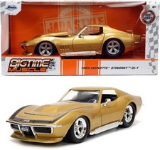 Big Time Muscle - 1:24 1969 Chevy Corvette Stingray ZL-1 Die-Cast Car [New Toy] picture