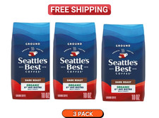 Seattle’s Best Organic Bistro Dark Roast Ground Coffee Pack of 3  picture