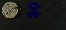 RARE VINTAGE WORKING Piaget Manual Wind Movement 21mm w/ Diamonds & Dial GENUINE picture