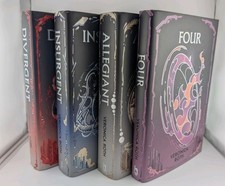 Set Fairyloot Exclusive Signed Edition Veronica Roth Divergent Series 4-Books picture