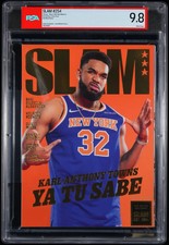 Karl Anthony Towns SLAM Magazine GOLD FEB/MARCH 2025 50/94 PSA 9.8 picture