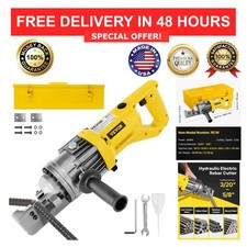 VEVOR Electric Rebar Cutter 900W Portable Hydraulic Rebar Cutting Machine 110V picture