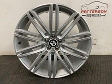 11-17 BENTLEY CONTINENTAL GT 10 TWIN SPOKE ALLOY WHEEL RIM 21X9.5 3W0601025 picture