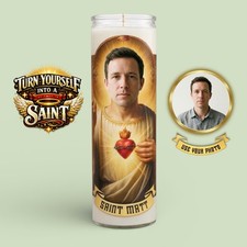 Custom Prayer Candle: Personalized, Funny Gift picture