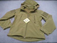 New Rothco Special Ops Tactical Soft Shell Jacket Coyote Brown Size Small 9867 picture