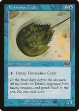 MTG Magic the Gathering Horseshoe Crab (80/356) Urza's Saga LP picture