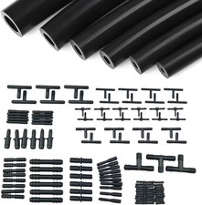 5Ft 6Pcs For Ford F150 Vacuum Line Silicone Hose Vacuum Line &113pcs Connectors picture