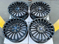 (Set of 4) NEW Gloss Black 18