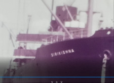 A SHIP SUNK BY UBOAT U96, SS Sirikishna, RARE 8MM HOME Movie Film Reel B823 picture