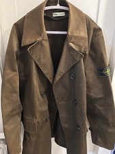 Vintage Italian Made Stone Island Double Breasted Jacket, Size Medium picture