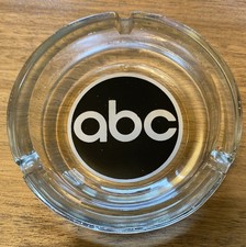Vtg Advertising abc American Broadcast Corporation Ashtray picture