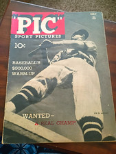 PIC Vintage Sport Pictures Magazine May Issue Joe DiMaggio New York Yankees picture
