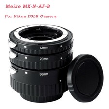 Meike MK-N-AF-B AF Auto Focus Macro Extension Tube Set for Nikon DSLR Camera picture