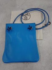HERMES Aline Mini blue Shoulder Bag AUTHENTIC picture