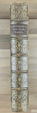1856 Longfellow's Poetical Works Signed Fine Binding J. Wright Illustrated picture