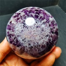 467g Natural polished Dreamy Purple BALL Madagascar 80A07+ picture