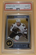 Patrick Kane PSA 10 Low Pop 2014-15 O-Pee-Chee Platinum Chicago Blackhawks NHL picture
