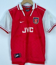 Arsenal London 1996/98 Home Football Shirt Soccer Jersey Size Boys 140-152cm picture
