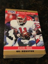 1990 Pro Set Andre Ware Rookie Card #19 Houston Cougars Heisman Trophy Winner picture