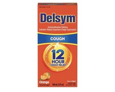 Delsym 12 Hour Cough Suppressant Liquid, Orange Flavour - 5 Oz picture