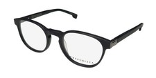 NEW REPUBLICA LOUISVILLE EYEGLASSES UNISEX 49-20-140 OVAL BK FULL-RIM BLACK picture