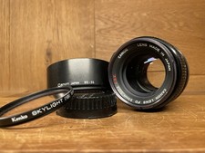*Near Mint w/ Hood* Canon FD 50mm F/1.4 S.S.C SSC Standard MF Lens From Japan picture