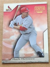 2001 Donruss Signature Series #15 Mark McGwire St. Louis Cardinals picture
