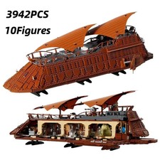 Custom MOC UCS Jabba Sail Barge Desert Battle Building Blocks Set 3942pcs picture