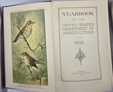 Yearbook of the United States Department of Agriculture 1913, 112 Years Old Book picture