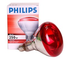 Philips Infrared Lamp 250W 220V BR125 E26 E27 Light Heat Bulb Massage Skin Care picture