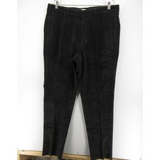 VTG CP Company Pants Men 36 Black Wide Wale Corduroy Chino Trousers Italy 56 NEW picture
