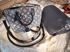 Louis Vuitton Monogram Jacquard Denim Speedy 25 Grey And Black picture