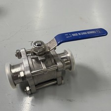 1PC 304 Stainless Steel Manual Ball Valve KF 40 High Vacuum Ball Valve picture
