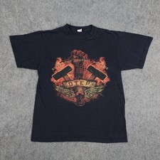 Vintage OTEP Shirt Mens Large Black Smash The Control Machine Nu Metal Band Y2K picture