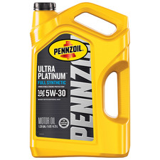 Pennzoil Ultra Platinum Full Synthetic 5W-30 Motor Oil, 5 Quart picture