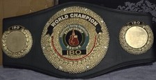 IBO World Championship Replica Belt 3MM Zinc alloy Adult Size picture