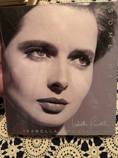 Isabella Rossellini signed SOME OF ME hardcover first edition picture