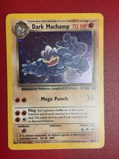 Pokémon Dark Machamp 10/82 Team Rocket Holo picture