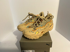 PUMA LaFrancé RNNR Men's Low Top Mesh Sneakers Light Sand/Orange 312165-01 picture