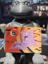 Pokemon Vintage Japanese Meiji 3D Lenticular Card Grimer Muk EX picture