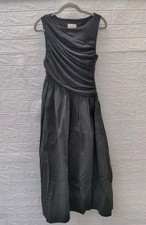 New Dissh Alexandra Black Hybrid Midi Dress Size 10 picture