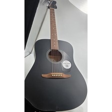 Fender California Debut Redondo Acoustic Guitar Black New w/ Imperfections picture