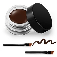 Brown Gel Eyeliner, Waterproof Cream Eyeliner Gel Pot, High-Intensity Pigments L picture