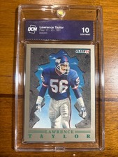 1991 Fleer '91 Lawrence Taylor #3 New York Giants DCM 10 picture