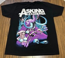 Hot Asking Alexandria Band Devour Band 2015 Black S to 5XL Concert Shirt picture