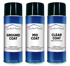 For Ford UG White Platinum Pearl Spray Paint & Clear Compatible picture