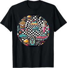 Vintage 1950s Diner Inspired Graphic Tee picture