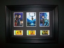 CORALINE Framed Trio Movie Film Cell Memorabilia - Compliments dvd poster picture