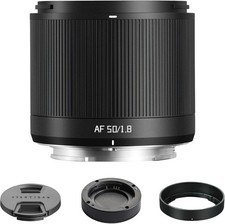 US TTARTISAN AF 50mm F1.8 Neo Full Frame Prime Lens for Sony E Mount Cameras picture